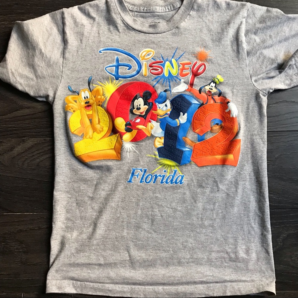 disney 2012 t-shirt
